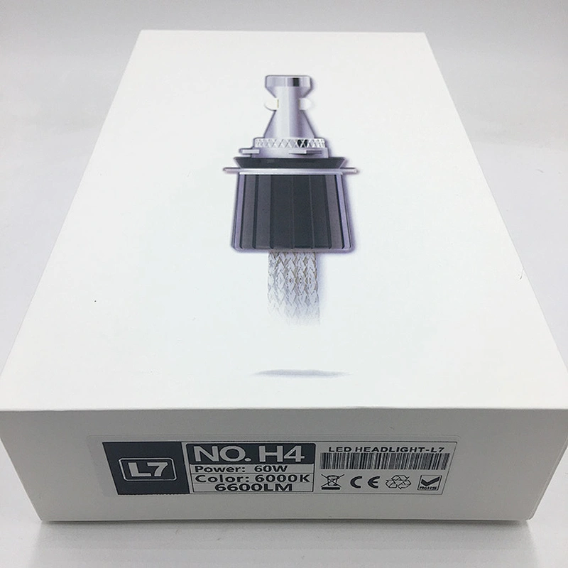 Guangzhou 13200lm auto headlights led h4 with 2 colors 4300k/6000k