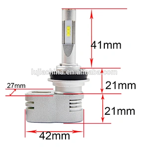 Lujia 2 years warranty L6 40w 6000lm Y22 9005 car led headlight vs c5 G5 T5 C6 COB H4 H7 H11 led automobile motorcycles headlamp