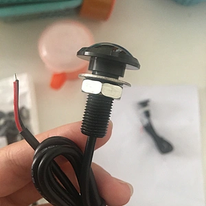 2018 Lujia 18mm 23mm colorful headlight eagle eyes led taiwan motorcycle parts with strobe light