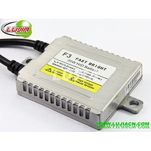 Lujia!! 0.1s quick start 9-16V F3 fast bright decoder 35W slim xenon HID ballast