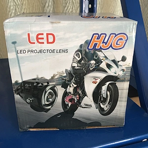 Super bright H/L beam PROJECTOR LENS Guangzhou manufacturer hjg motorcycle led bulb
