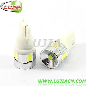 Guangzhou t10 led car lamp / 4 SMD 5630 led bulb / high power T10 LED 4SMD 5630 light bulbs W5W