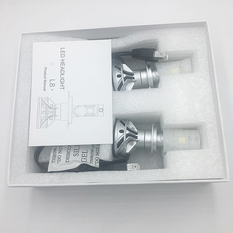 Auto lighting system front headlamp led hi lo car led headlight h7 6000K led lighting best led