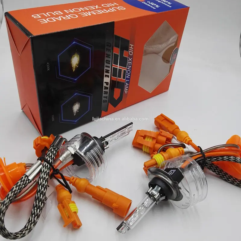 Factory Directly Supply Xenon Bulbs 3800lm 35W H4 H7 H11 9005 9006 D1/2/3/4 high bright HID Xenon Headlamp PK Cnlight Aozoom