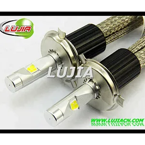 high beam low beam H4 XHP70 led headlight car bulbs , L7 H4 led automobile headlight 120W 13200LM