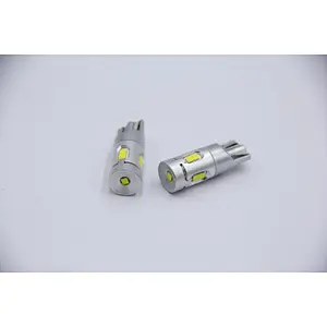 Super bright T10 2835 12SMD , canbus W5W 6W 12V 24V back up light brake light turn light lamp led for cars