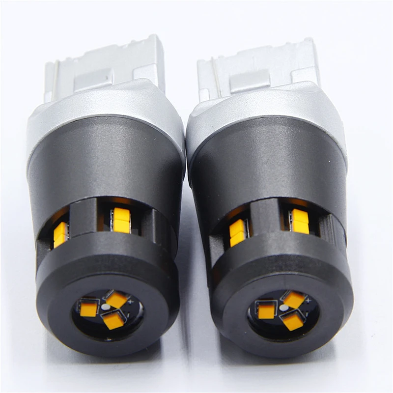 Hot sale high quality T20 12V 24V 7440 led automotive lamp 7443 led bulbs for cars and trucks