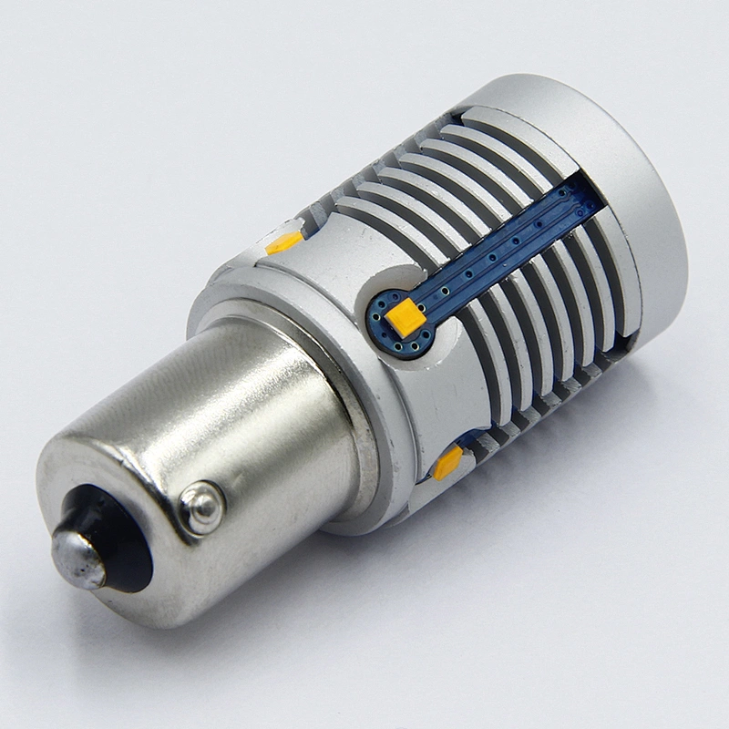LANDJOY 0.9a 10.5w yellow 820lm S25 1156 1157 24 volt truck lights with 10-60v