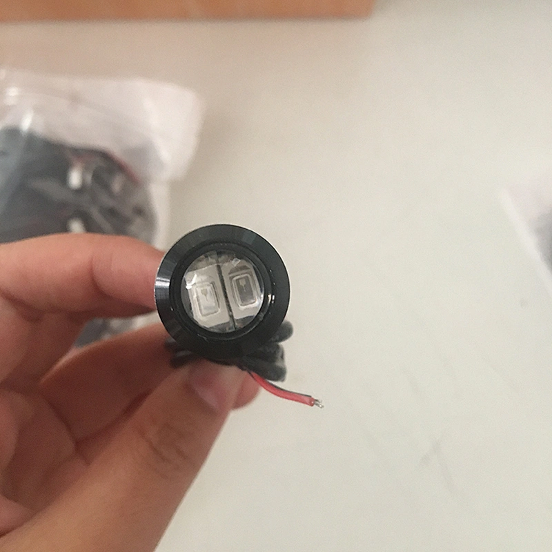 Lujia 12 Volt Daytime Running Light eagle eye led motorcycle headlight for wave