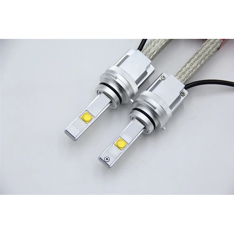 Fanless Pgj19-2 Car Light Motorcycle Cree Xhp70 All In One Fit For H4 H7 H8 H9 H10 H13 9005 9006 9012 D1 D2 D3 L9 Led Headlight