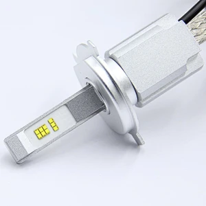 Brightest auto motorcycle Car LED Headlight H4 HB3 9006 H15 H13 heat belt cooling LED kit H4 LED car bulb
