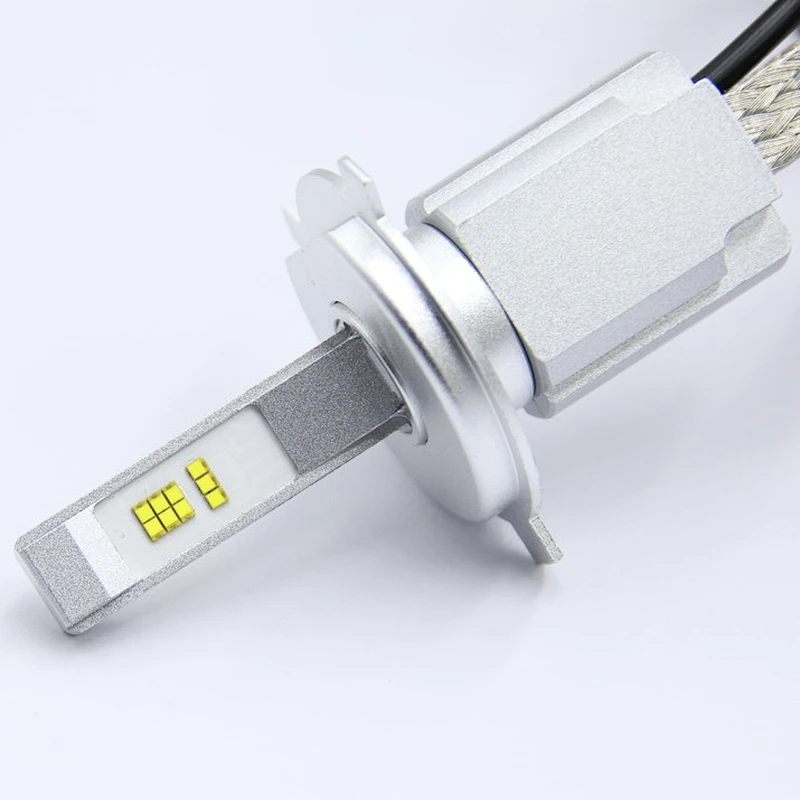 Brightest auto motorcycle Car LED Headlight H4 HB3 9006 H15 H13 heat belt cooling LED kit H4 LED car bulb