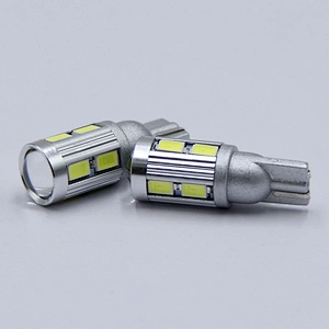 265LM Auto bulbs T10 10smd 5630 led chip