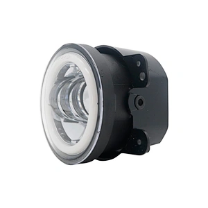 DOT SAE E9 4inch LED jeep turning Light 4'' Angel Eyes LED Fog Lamp 30W Round With DRL Car Accessories For Jeep Wrangler