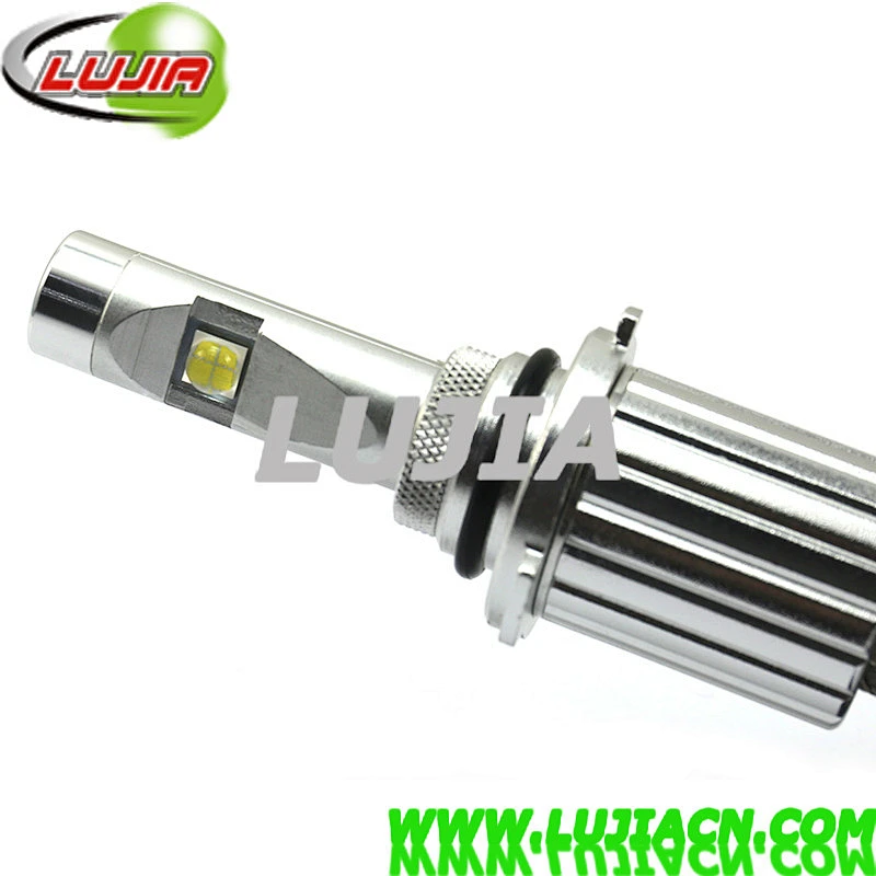 Nuevo faro de coche LED 9600lm L5 ajustable 9005 9006 D1S D2S D3S D4S XHP50 9006 luz de cabeza led con enfriamiento de cobre rojo