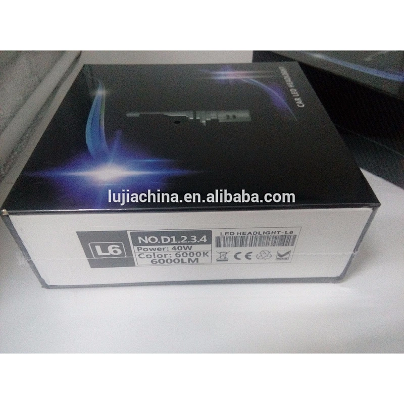 40w automobiles & motorcycles New Arrival L6 T5 8G P6 Seoul Y22 6000lm H7 Car Led headlight Bulbs H4 H11 Y19 9005 Conversion Kit