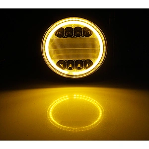 4inch round 72W 126w led work light flood spot combo beam Fog Driving LED Headlights for offroad SUV truck