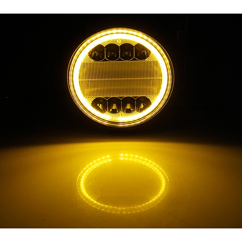 4inch round 72W 126w led work light flood spot combo beam Fog Driving LED Headlights for offroad SUV truck