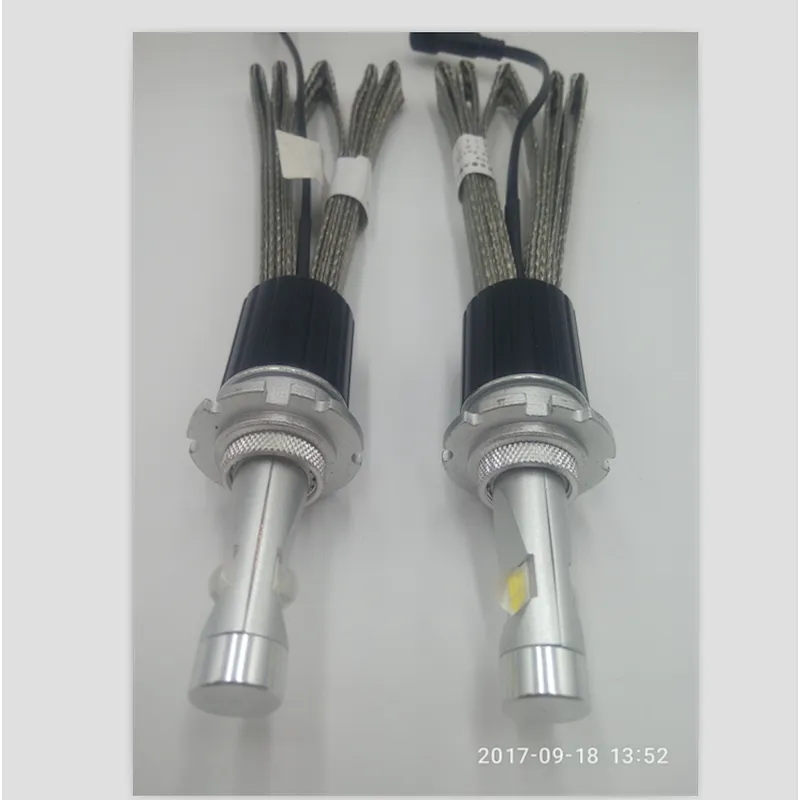 New products 2017 6V-48V 6600lm L7 D2S interior accessories lights led cars for crees XHP70 copper belt bulbs vs cob c6 p7
