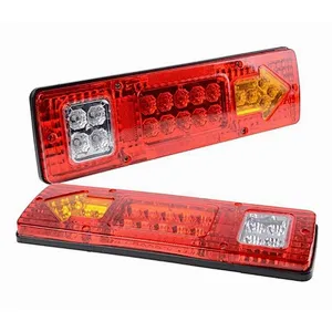 Truck 19 Led Tail Light 12V/24V Trailer Traffic Tail Flashing light LED Reversing Lights Tail Lights
