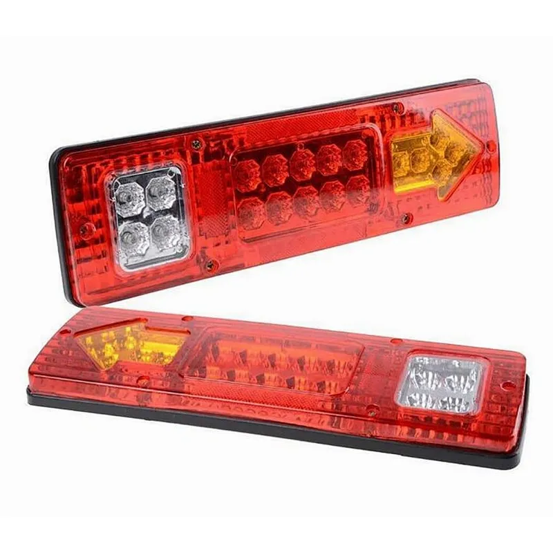 Truck 19 Led Tail Light 12V/24V Trailer Traffic Tail Flashing light LED Reversing Lights Tail Lights