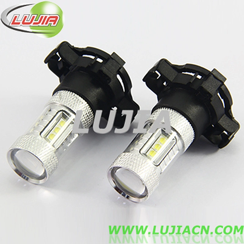 super bright high power 12V 80W PY24W led fog headlight auto light bulb lamps