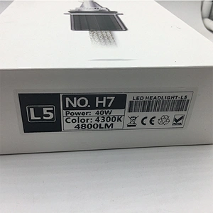 Automobiles and motorcycles car accessoriesL7 led headlights bulb H4 H13 9004 9007 car led headlight 4300K 6000K