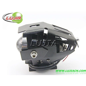 Waterproof 15W 3000lm U5 Car lamp Projector Fog light Bulb UTV ATV led motorcycle headlight light bulbs with lens