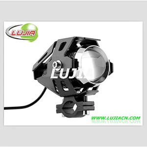 Waterproof 15W 3000lm U5 Car lamp Projector Fog light Bulb UTV ATV led motorcycle headlight light bulbs with lens