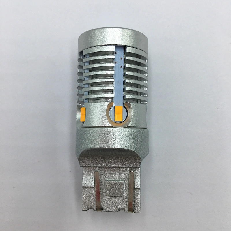 NO Hyper Flash,Canbus ! car accessories CANBUS W21W T20 7443 LED brake light turn signal light 10-32V DC