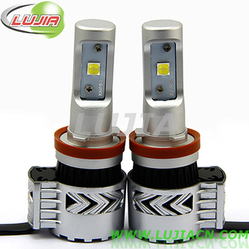Perfect replacement auto parts 12V 2V 8G H11 led car headlight 6000lm 8th generation led with XHP50 chips