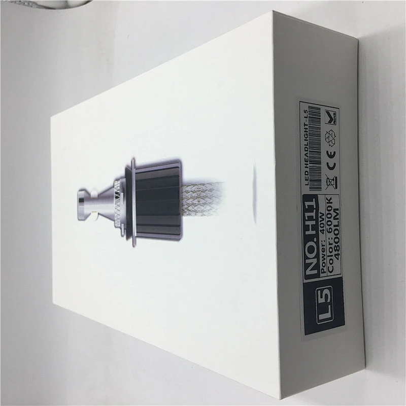 H1 H3 H4 H7 H8 H11 9005 9006 Bulb Socket 6000K Auto Light 4800lm H11 Car Headlight Bulb  H1