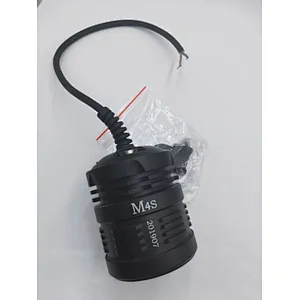 2019 M4S New design 45W Motorcycle double lenses LED Headlight White Headlamp IP68 waterproof 5000LM