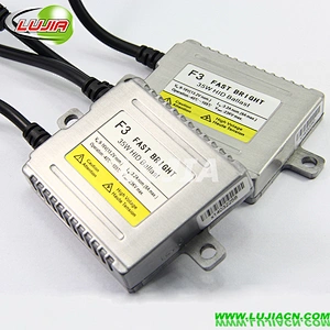 Lujia!! 0.1s quick start 9-16V F3 fast bright decoder 35W slim xenon HID ballast