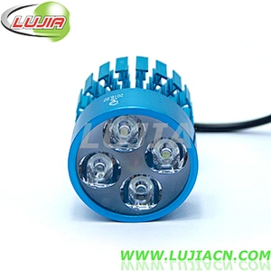 China New design 12W Motorcycle LED Headlight White Headlamp For Sale