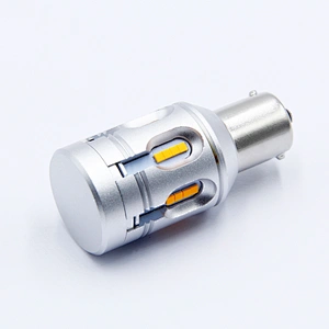 car led Ba15s 1156 P21W No OBC Error DRL stop light Car Reverse Lamps Turn Signal bulb Canbus 1156 LED 2020 chip 24SMD