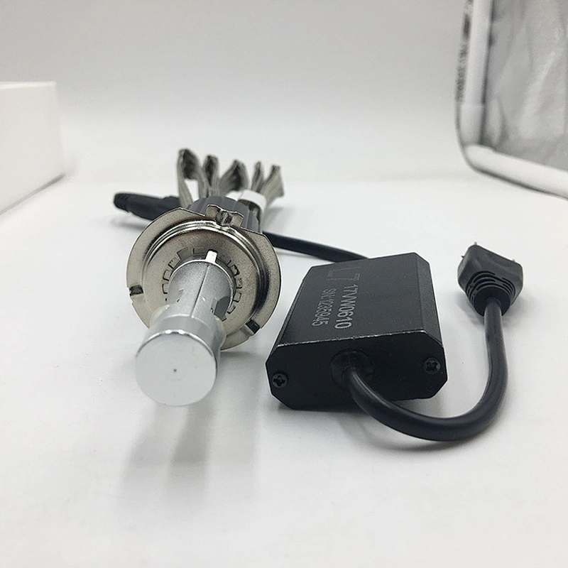 2018 popular patent L7 6600lm xhp70 led h7 headlight with 8 lighting modes