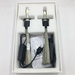 2018 popular patent L7 6600lm xhp70 led h7 headlight with 8 lighting modes