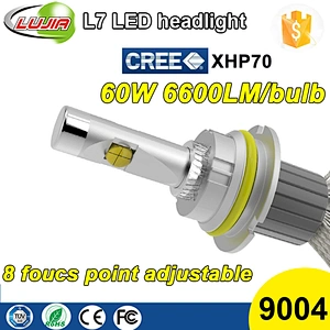 L7 xhp70 High power auto Led headlight 9004 60W 6600lm IP68 suitable for 9007 H4 H7 H11 H13 9004 9005 H16 D1 D2 D3