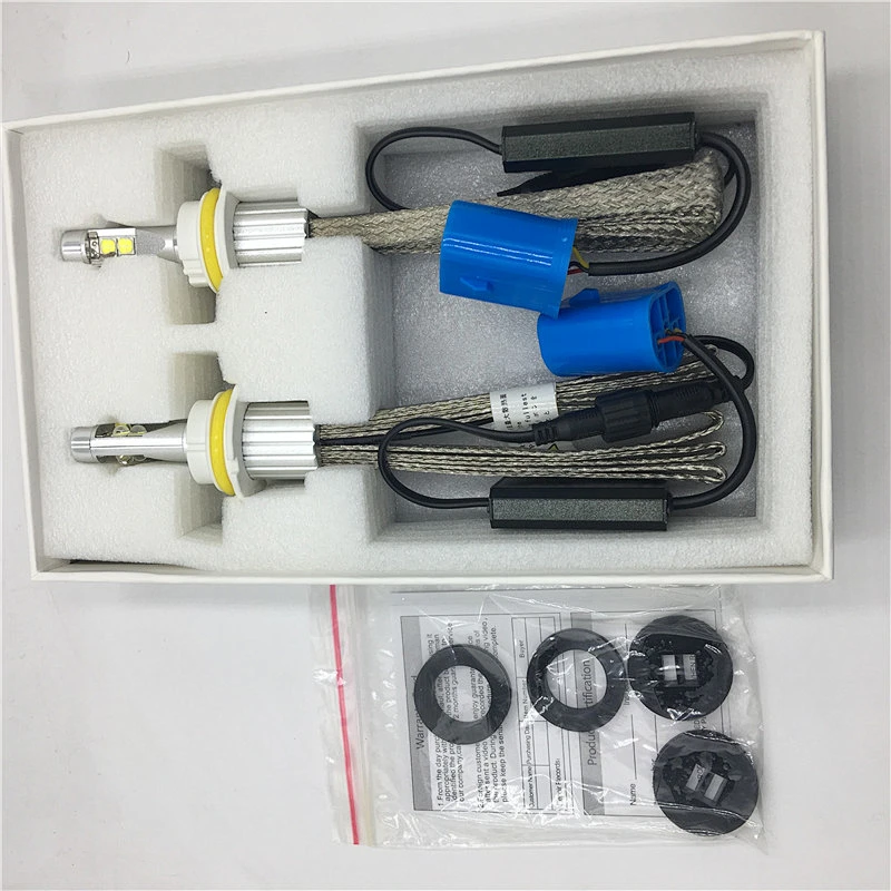 Super Bright 9007 6000K Auto Headlight  H4 H7 XHP50 4800lm Led 9005 9004 Led Headlight Bulbs