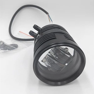 2019 M4S New design 45W Motorcycle double lenses LED Headlight White Headlamp IP68 waterproof 5000LM