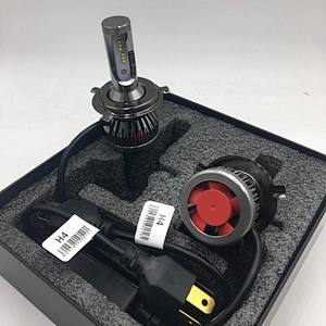 H13 9004 9007 LEDヘッドライトバルブ変換キット、8000lm K1s K1 K1x H4 LEDファン付きヘッドライト