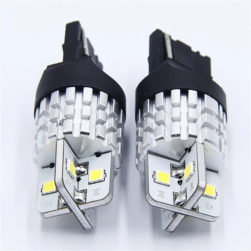 waterproof 1157 3157 7443 car LED brake light 3030 8SMD LED 7443 LED tail stop signal light AMBER RED