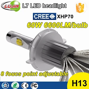 wholesale Brightest Car bulbs 6000k 13200lm L7 CREES l7 xhp70 led headlight bulbs h4 for car