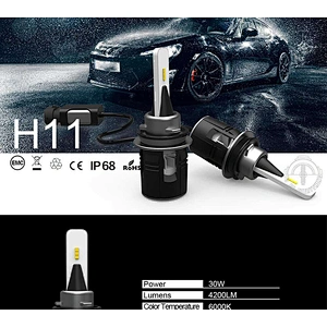 30W CSP Y11 Y19 chip B6 led automatic headlight