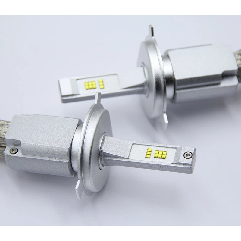 Brightest auto motorcycle Car LED Headlight H4 HB3 9006 H15 H13 heat belt cooling LED kit H4 LED car bulb