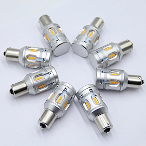 T20 7440 24CSP led CANBUS yellow amber led turn signal light 7440 led amber