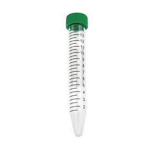 Various size clear graduated glass centrifuge tube mould