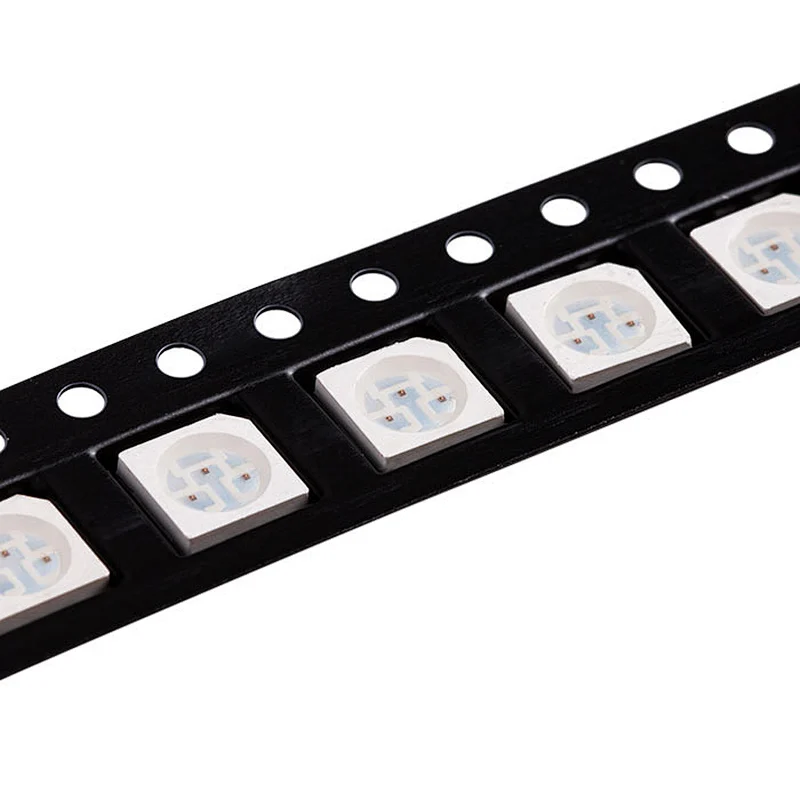 High lumen 365nm 370nm 380nm 390nm 3 chips 0.2watt 6 Pin 5050 uv LED Chip