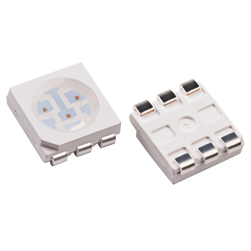 High lumen 365nm 370nm 380nm 390nm 3 chips 0.2watt 6 Pin 5050 uv LED Chip